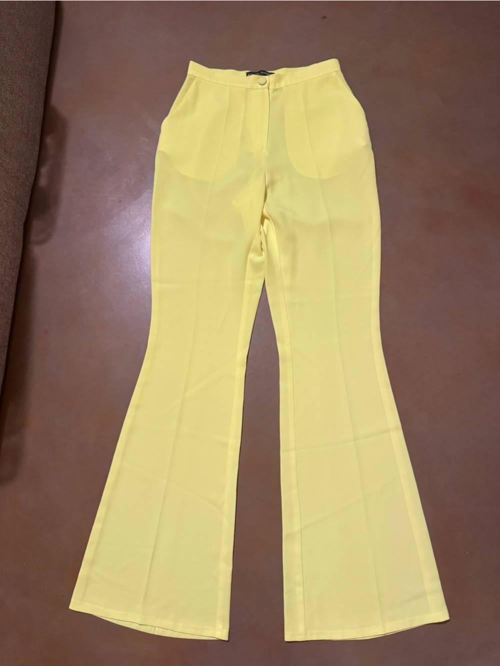 NEW ALBERTO AUDENINO mirta pant in bright yellow M